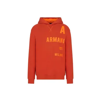 ARMANI EXCHANGEAE Sweatshirt Men's Orange