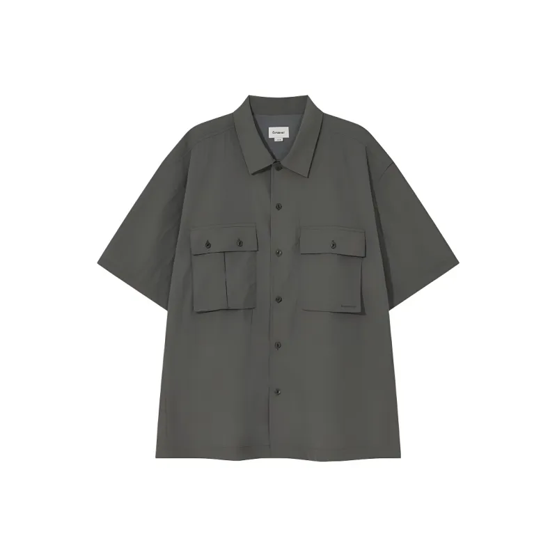 COVERNAT Shirts Unisex Sage Gray-0