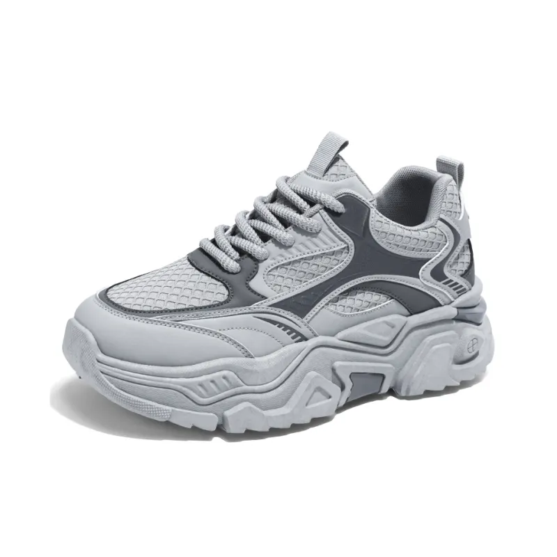Colorful Creations Slip Resistant, Abrasion Resistant, Breathable Low Top Chunky Sneakers Men's-11