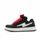 Black (Red Shoelaces)