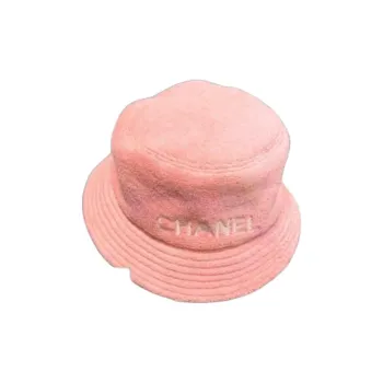 CHANEL   Bucket Hats Unisex Pink