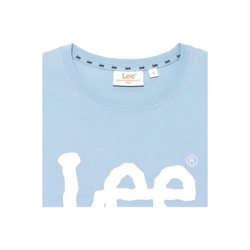 Lee T Shirts Women's Light Blue-2