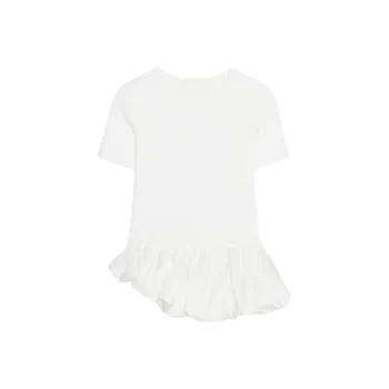 ZARA T Shirts Women's Frosted White