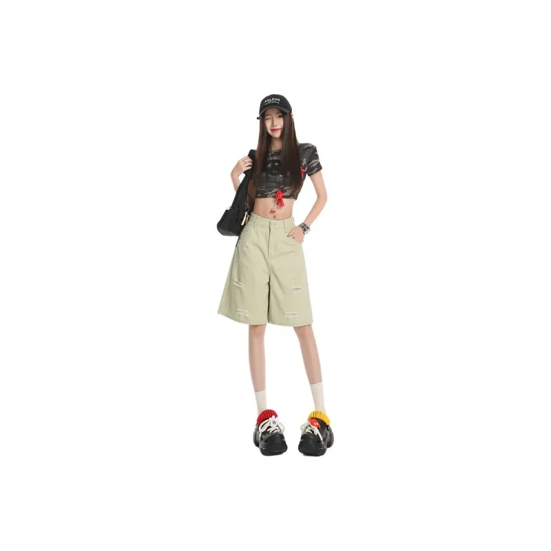 Ordifen Denim Shorts Women's-8