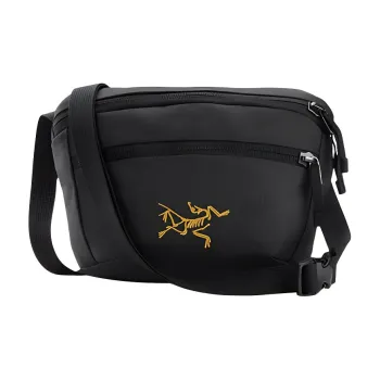 Arcteryx Mantis Polyester Shoulder Bag Crossbody Bag Sling Bag Fanny Pack Regular Unisex Black