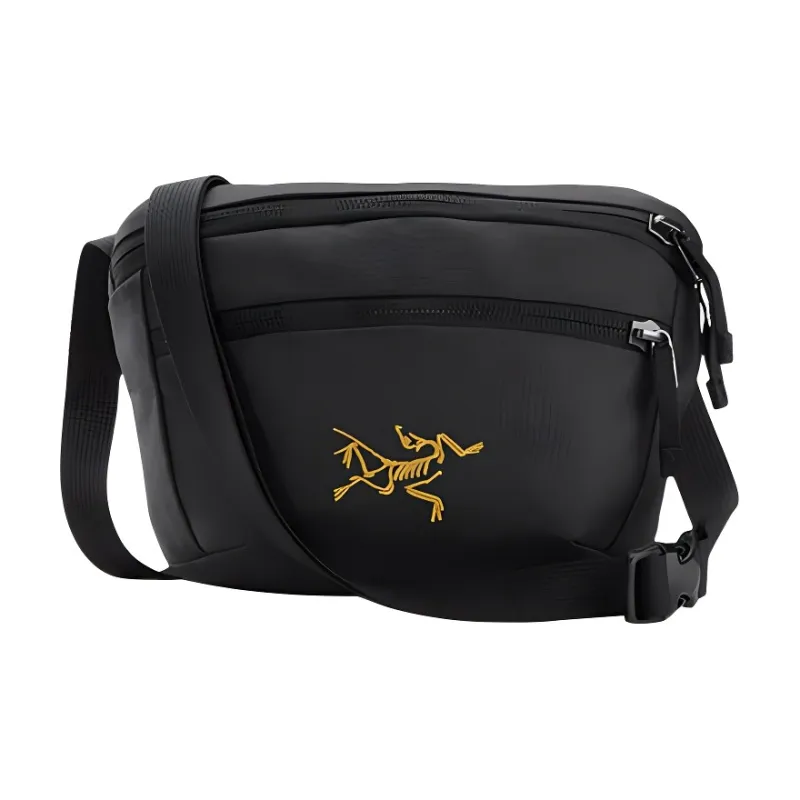 Arcteryx Mantis 1.5L Crossbody Bag Outdoor Bag Polyester Black Unisex-0