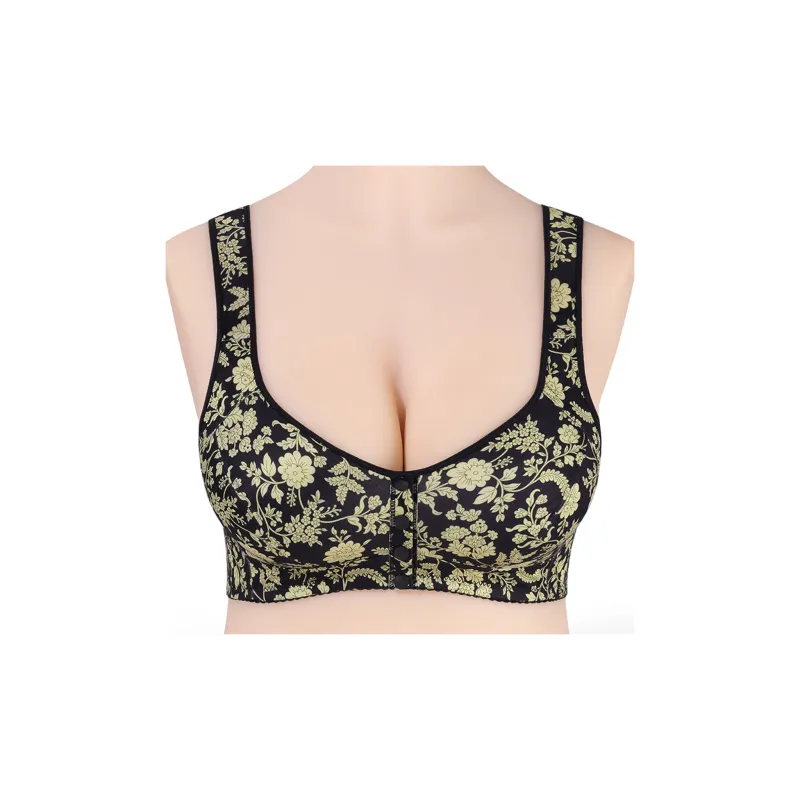 Flowers in water Women's Bras-1