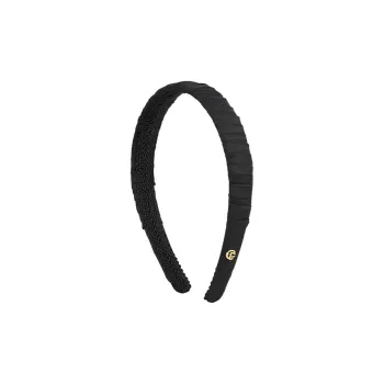 EVITA PERONI Polyester Headbands Women's Black