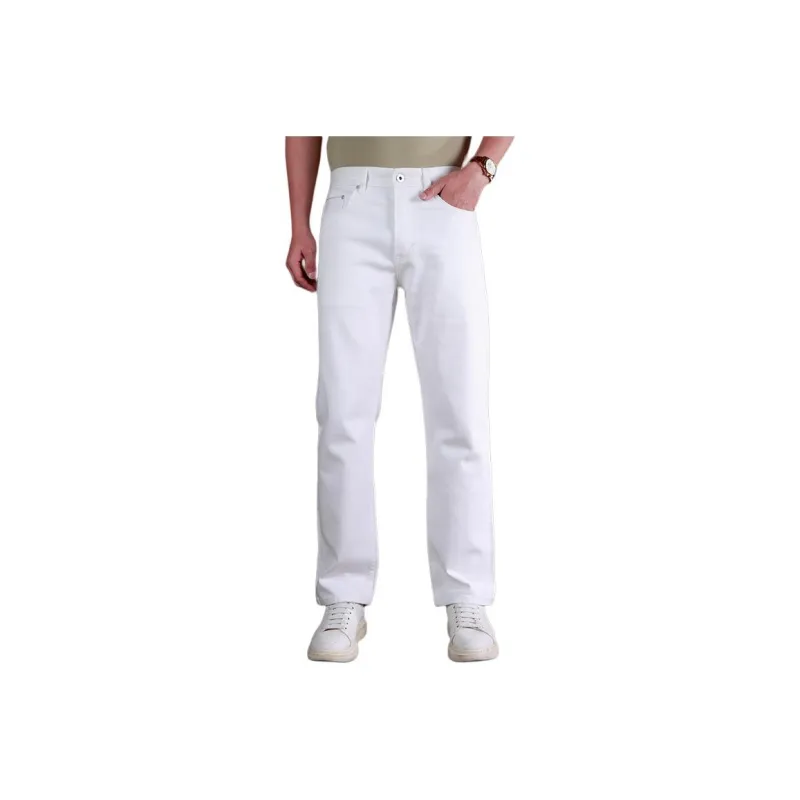 DANIUCHUANSHUO Jeans Men White-0