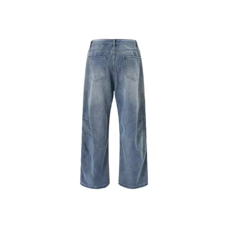 PAINT STAIN Jeans Unisex Blue-1