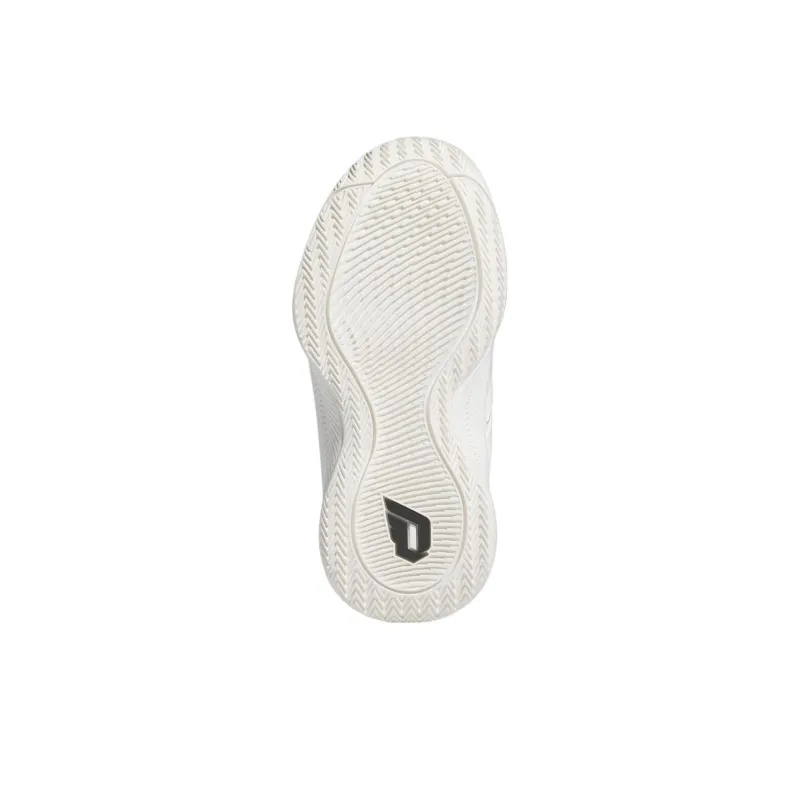 Adidas Dame Certified 3 Anti Slip Wear Resistant Low Top Children's Basketball Shoes White Teenagers-2