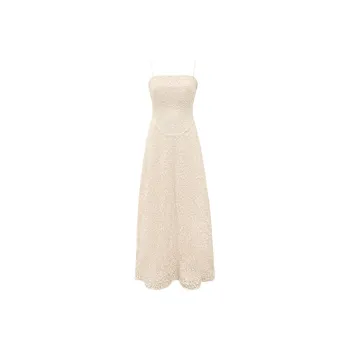 PAZZO Slip Dresses Women's Cream
