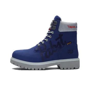 PABST BLUE RIBBON x Timberland PRO Abrasion Resistant Short Outdoor Boots Men's Blue