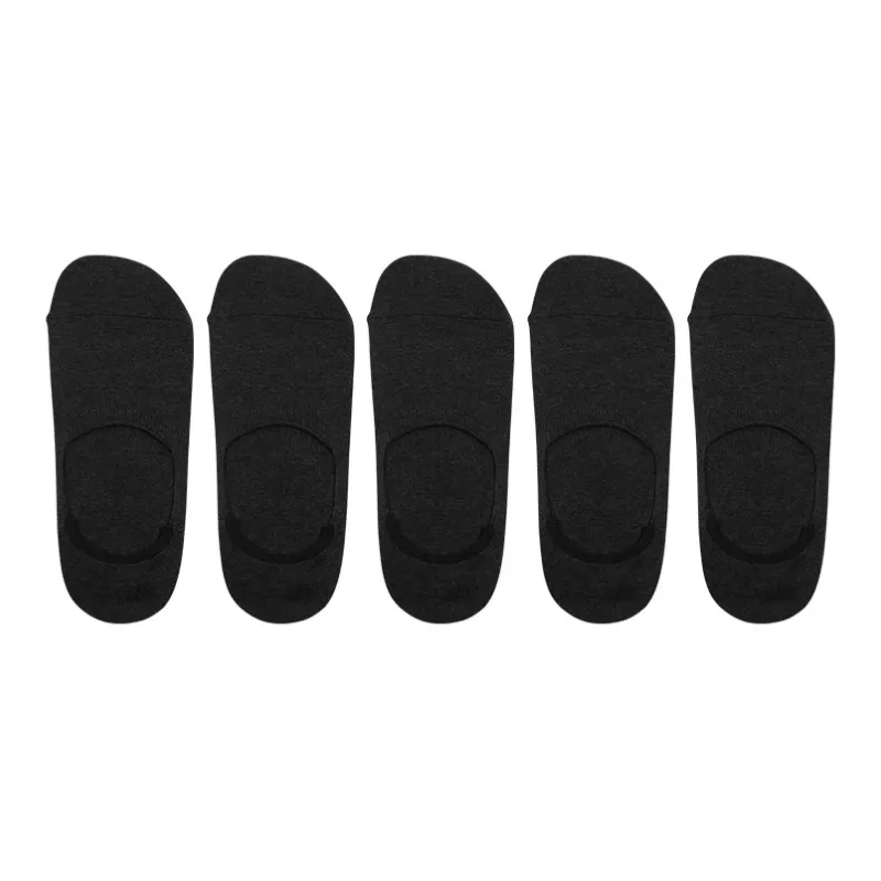 LIANGPU No Show Socks Men's 5 Pack-7