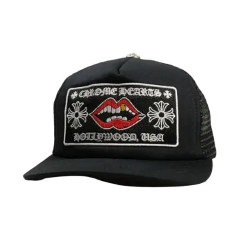Chrome Hearts Cotton Baseball Caps Men's Black
