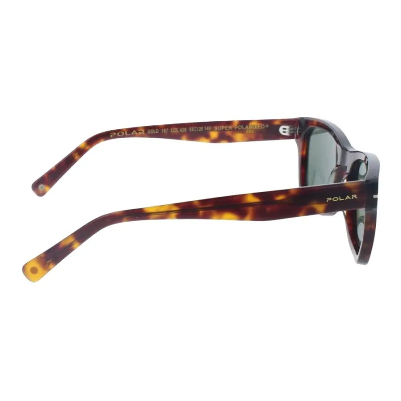 Polar Square Sunglasses Unisex Tortoiseshell-1