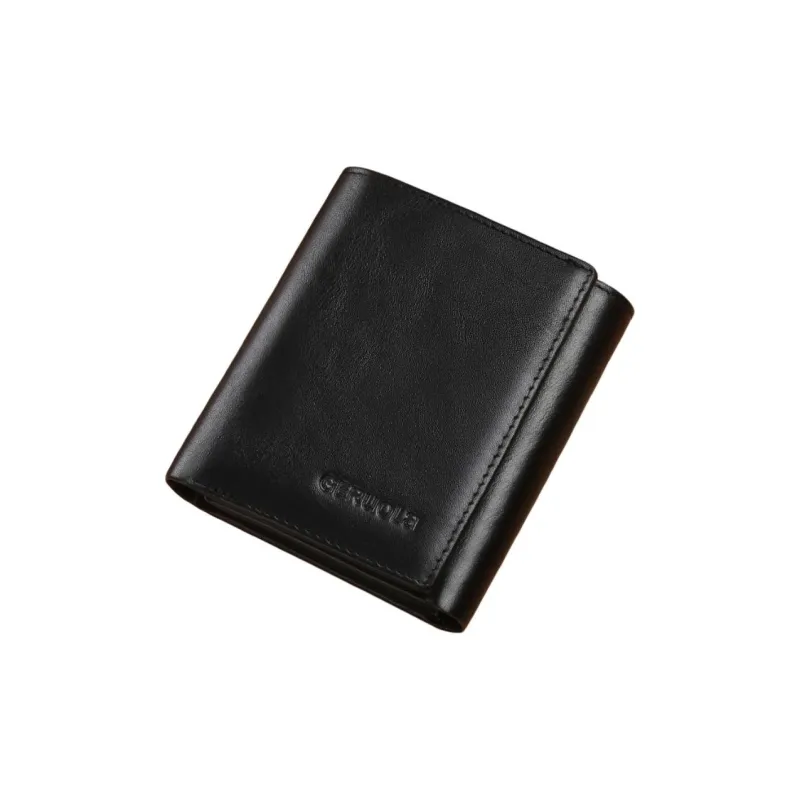 Gorora Top Grain Cow Leather Wallet Men's Multicolor-3