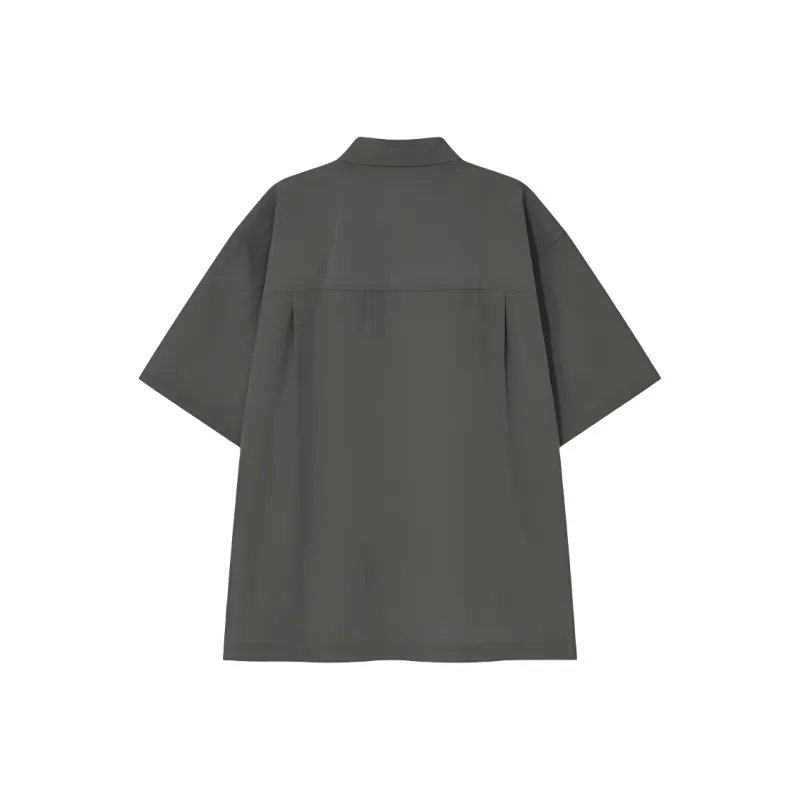 COVERNAT Shirts Unisex Sage Gray-1