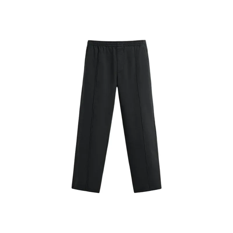 ZARA Casual Pants Men Coal Gray-0