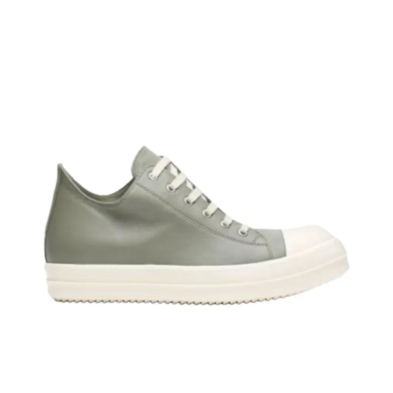 RICK OWENS/RO Low Top Skateboard Shoes Men's Green-1
