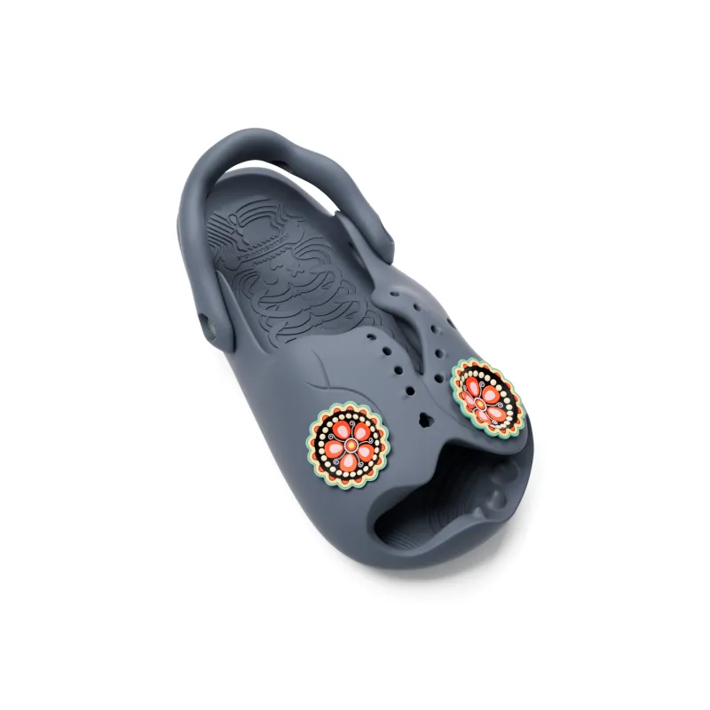 HelloSlippers Mr. Skully PVC Shoe Flower Unisex-3