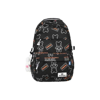 Wolfhorse Nylon Backpack Unisex Multicolor