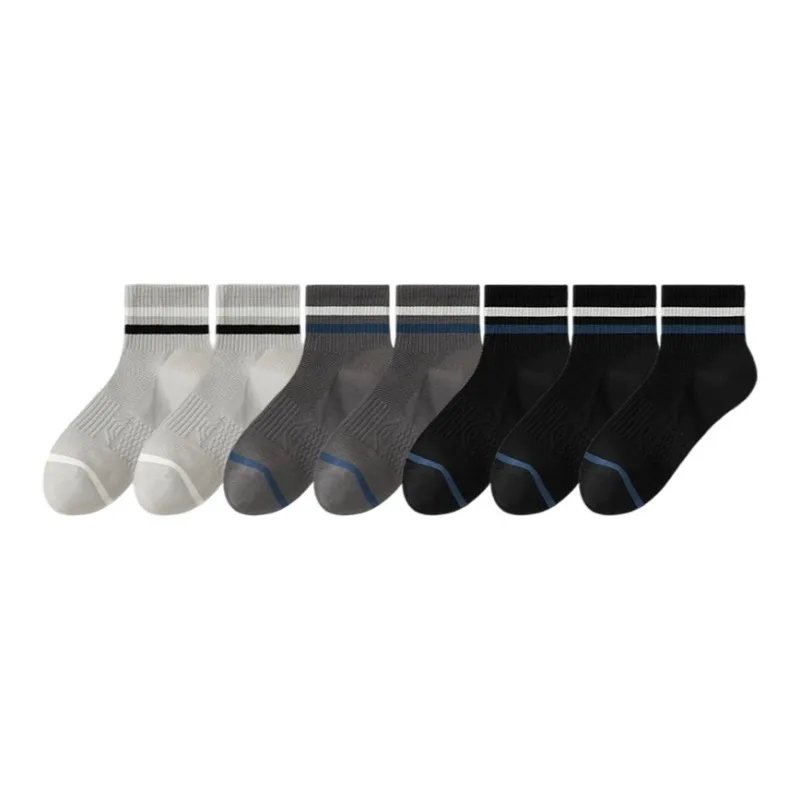 7 SEVFUN Mid Calf Socks Men's Combo Set-24