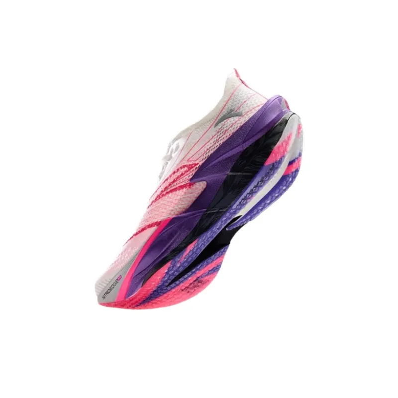 Anta C202 6.0 PRO Coverage Rebound Low Top Carbon Plate Running Shoes Women's White Red Purple-2