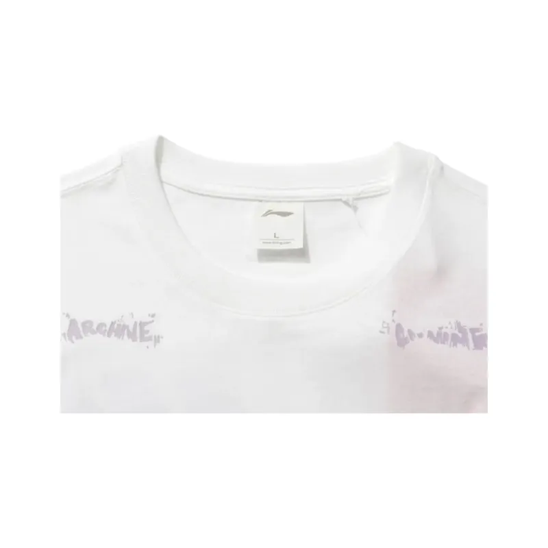 LiNing Casual Sportswear Unisex White+Black-2