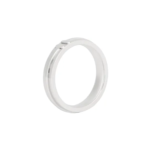 TIFFANY & CO. 18K White Gold Rings Unisex