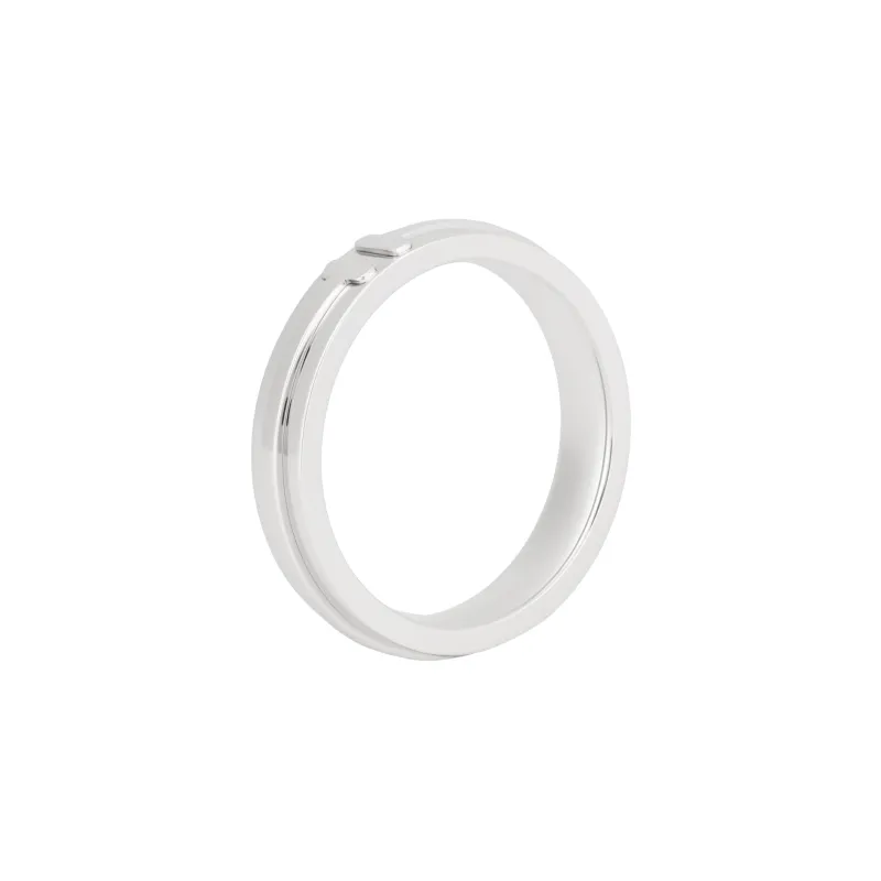 TIFFANY & CO. 18K White Gold Rings Unisex-0