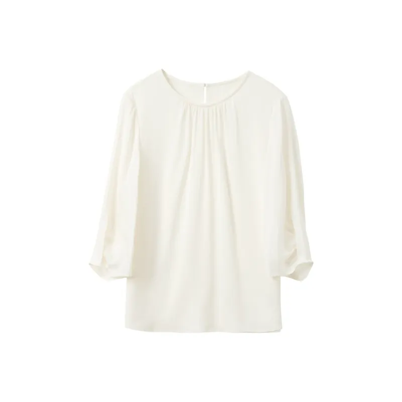 3COLOUR Shirts Women's Ecru-0