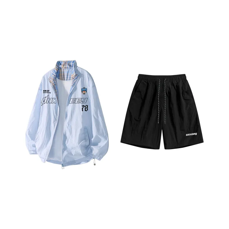 Qnxeey Casual Sportswear Unisex-2