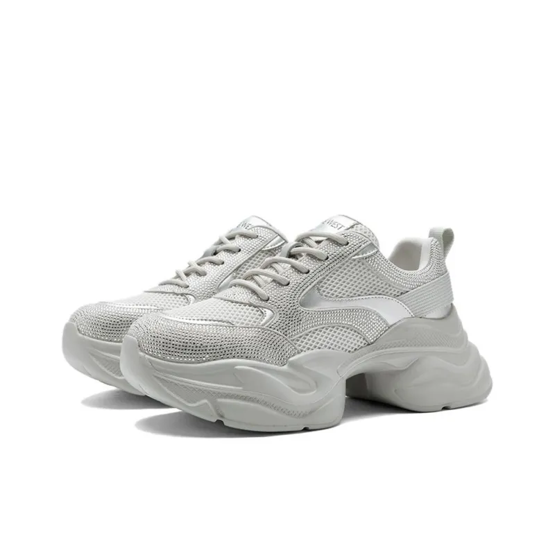 NINE WEST Low Top Chunky Sneakers Women's-3