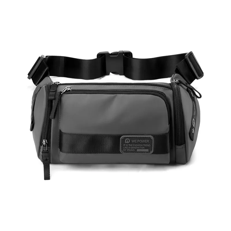 Boniu Nylon Fabric Fanny Pack Regular Unisex Multicolor-2