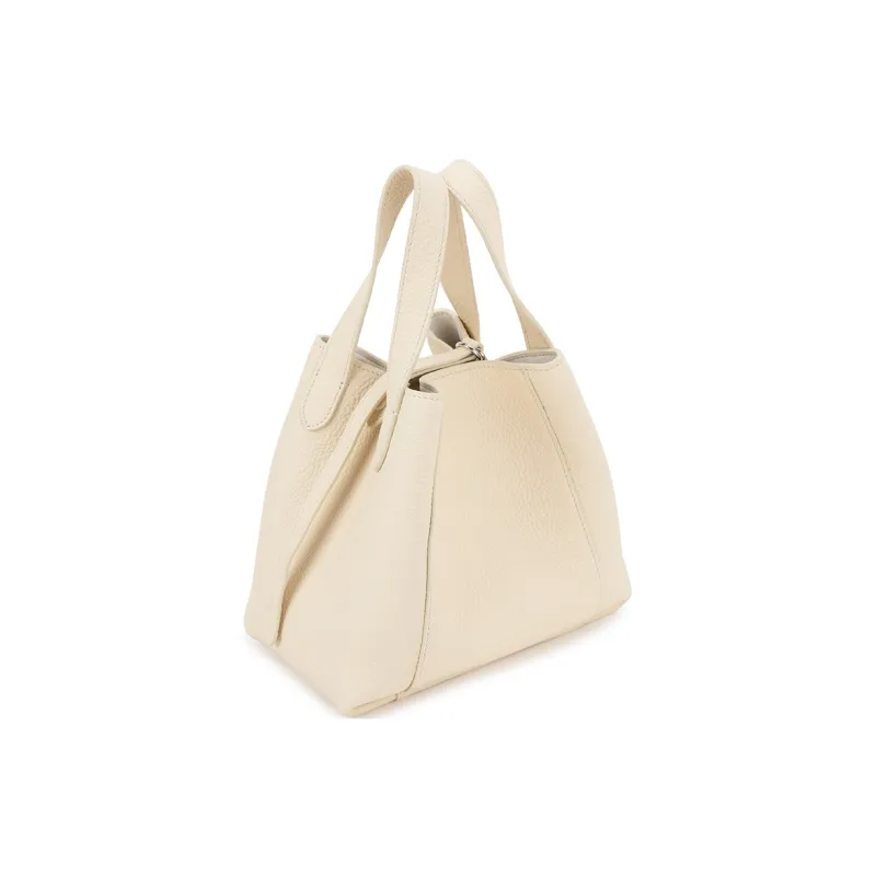 VENOF Top Grain Cow Leather Bucket Bag, Shoulder Bag, Crossbody Bag, Handbag Trumpets Women's Multicolor-8