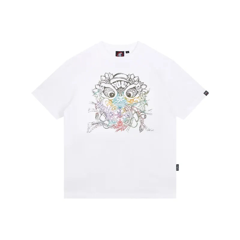 HEA Stone Pattern Short Sleeved T Shirts Unisex-0
