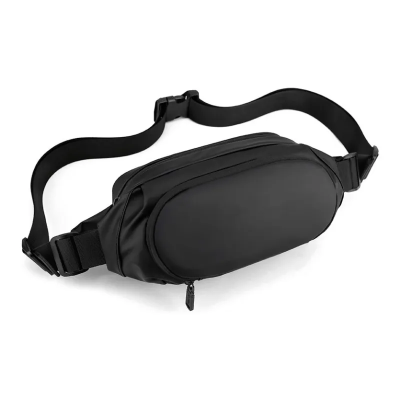 Boniu Nylon Fabric One Shoulder Fanny Pack, Crossbody Bag, Sling Bag Men's Multicolor-1