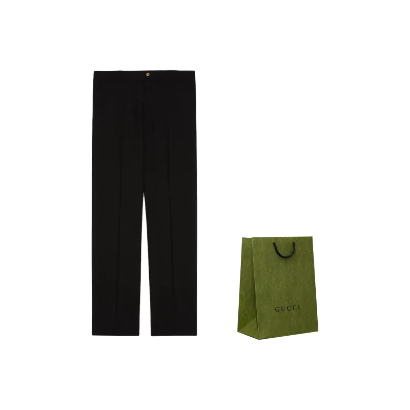 GUCCI Casual Pants Men Black-2