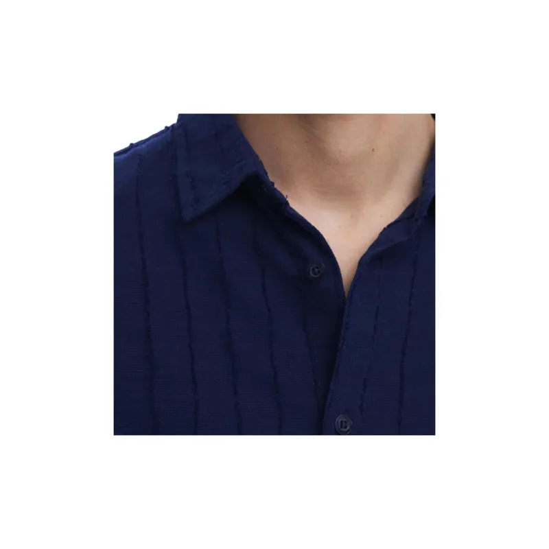 Desigual Shirts Men Marine Blue-2