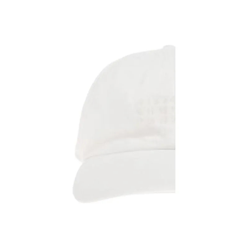MM6 Maison Margiela Polyester, Cotton Baseball Caps Men's White-2