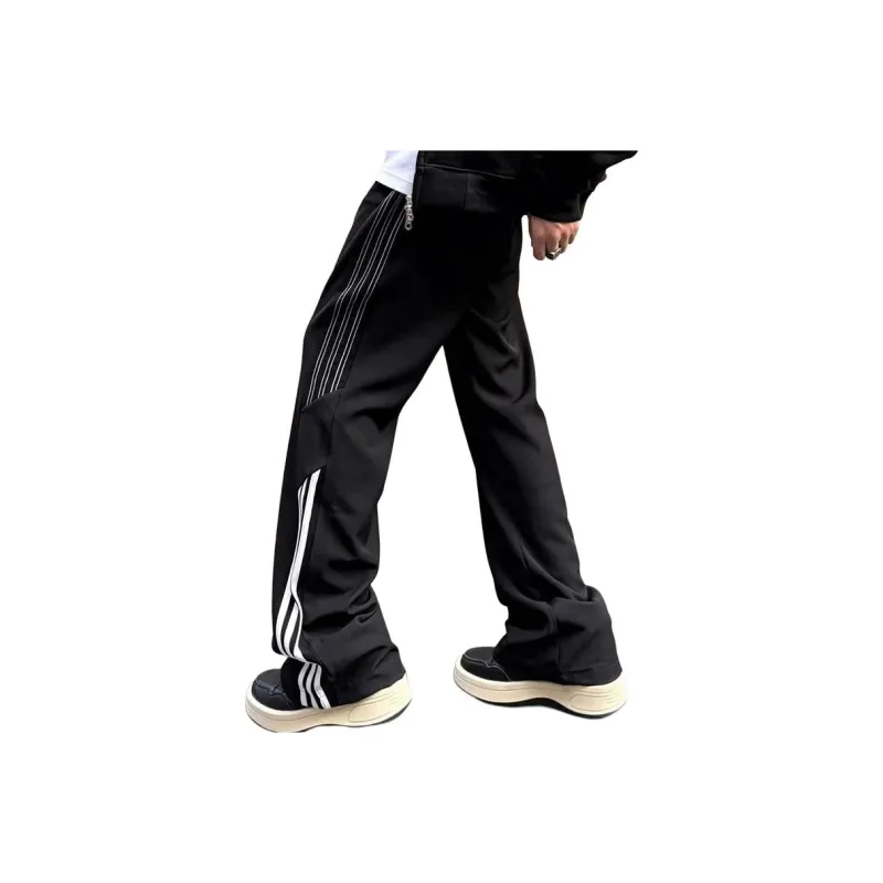 JIMI&JONS Casual Pants Unisex Black-1