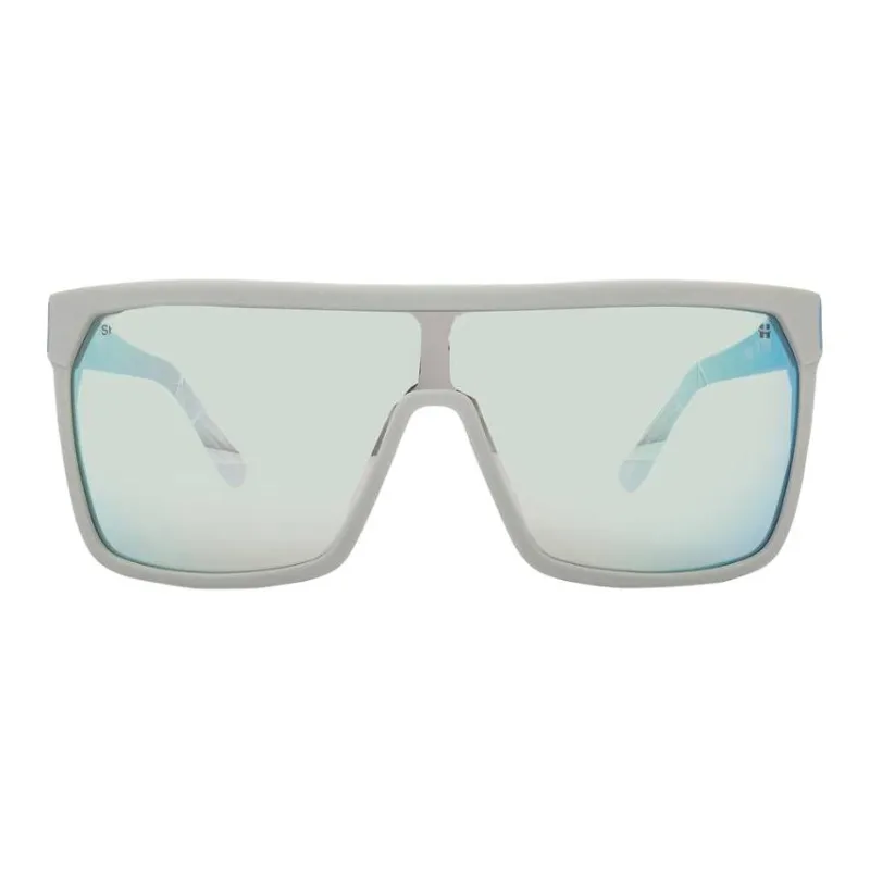 SPY Plastic Irregular Shape Sunglasses Unisex Gray-1