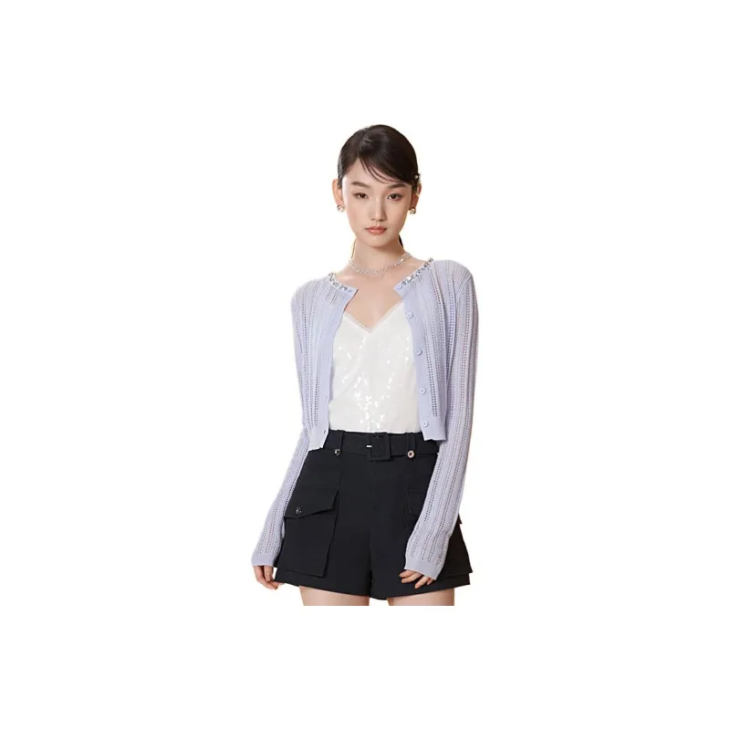 Caroline Knitwear Women's Light Blue-0