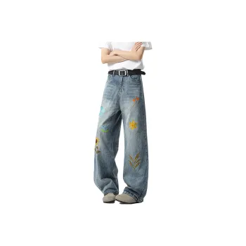 SUNSETMONENT Jeans Unisex Blue