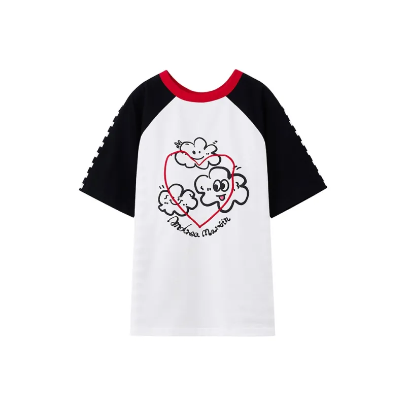 ANDREA MARTIN Raglan Sleeve T Shirt Women's-6