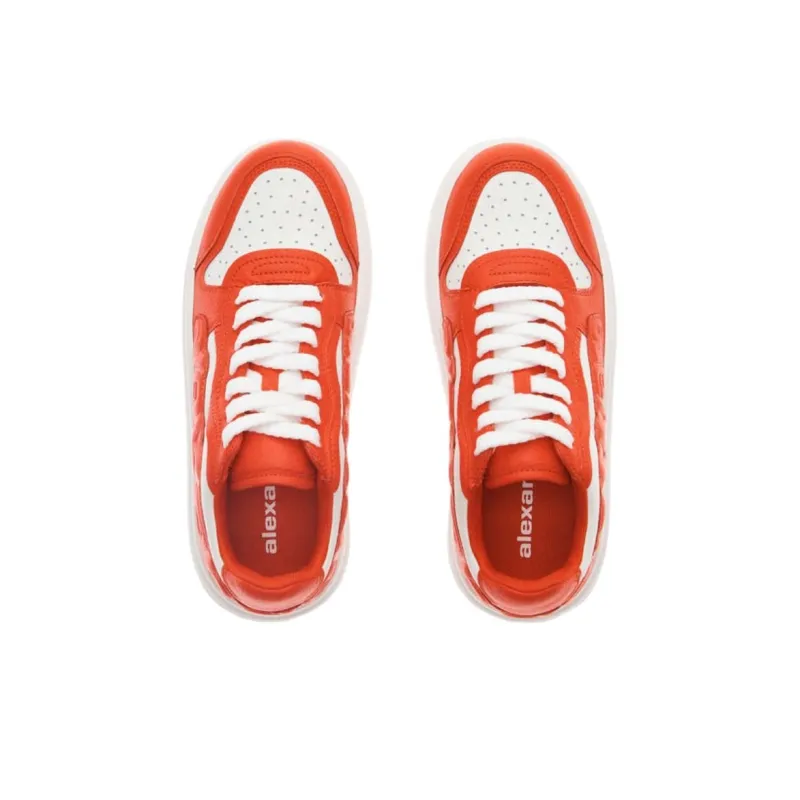Alexander Wang Low Top Skateboard Shoes Unisex Red-2
