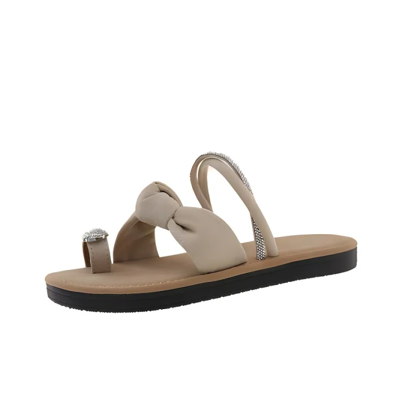 WUJI Slip Resistant Abrasion Resistant Odor Resistant Flip Flops Women's-5