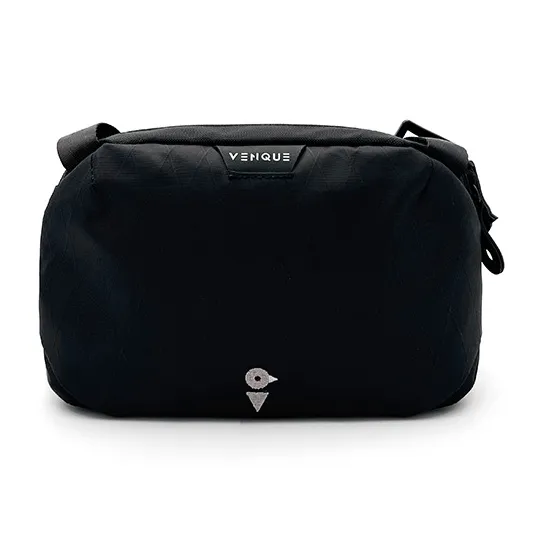 Venque Fabric One Shoulder Waterproof Crossbody Bag Medium Size Unisex White/Black/Olive Green/Mocha-1