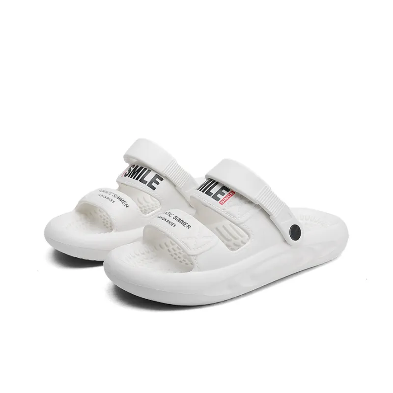 FCMM Taichi Flying Shadow Collection Beach Sandals Men Black/White/Gray/White-5